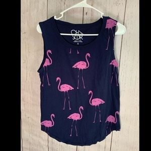 Chaser Flamingo Tank Top
